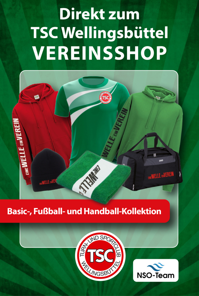 TSC Wellingsbüttel Vereinskollektion Banner 2025